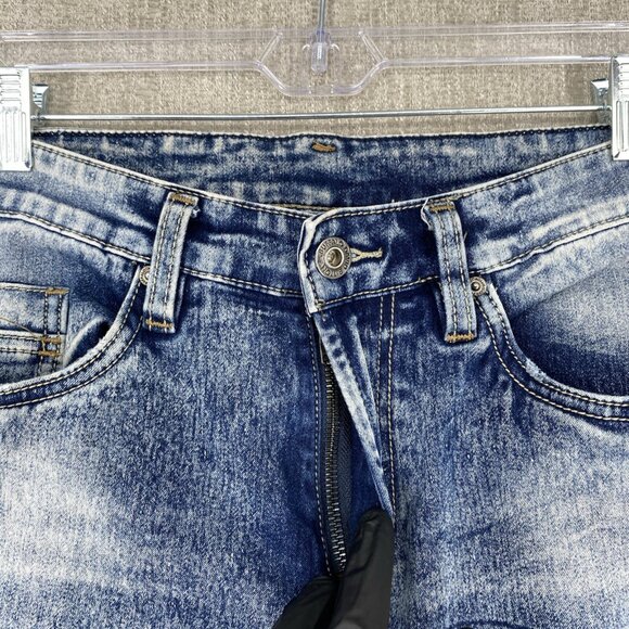 Buffalo David Jeans 32X32 Super Max-X Skinny Slim Denim Stretch Stone Wash - Picture 6 of 16